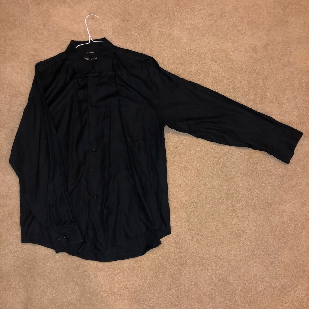 High Quality Black Button Up ⬛️◾️▪️